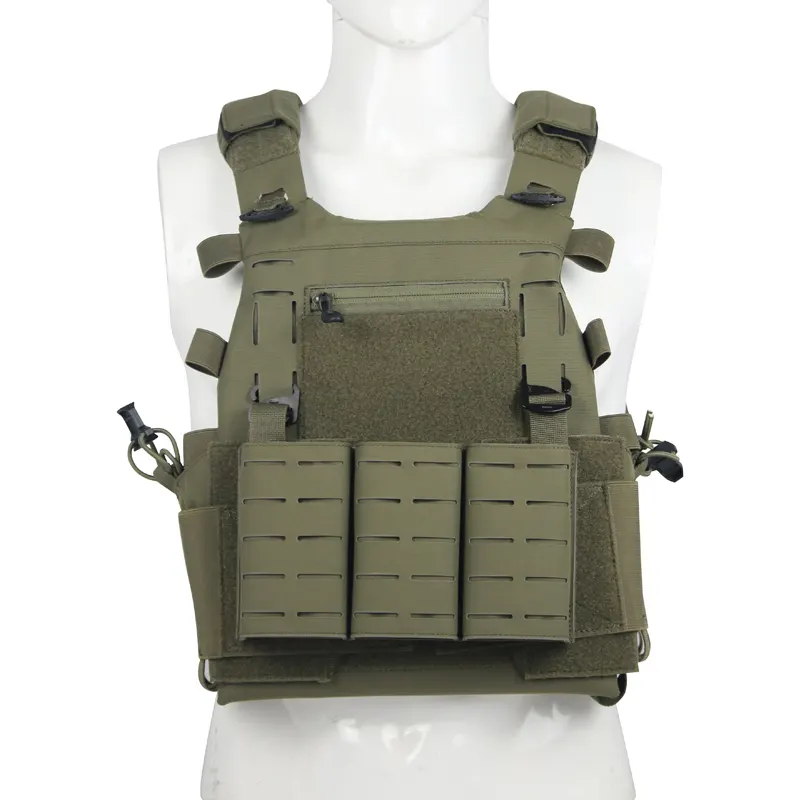 NPC21011-Tactical Laser-Cut Plate Carrier Vest